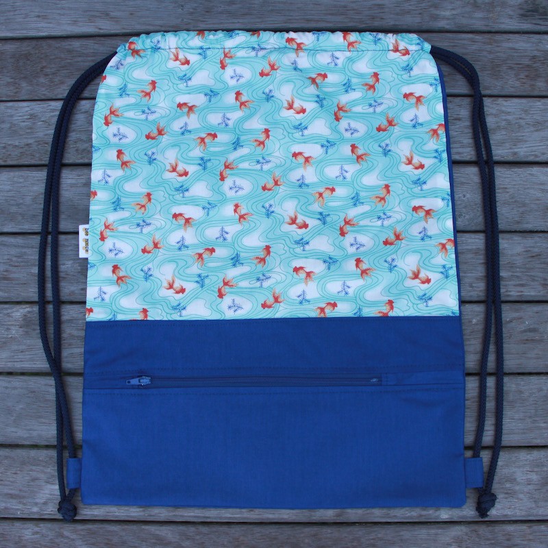 Gold Fish, Personalised Swim Bag