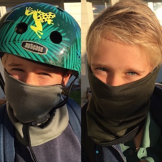 Choose your own, Kids Merino Neck Warmer, Reversible