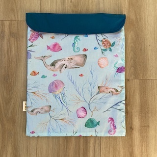 Underwater world, Personalised Book Bag