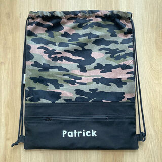Camo, Personalised Swimming Bag