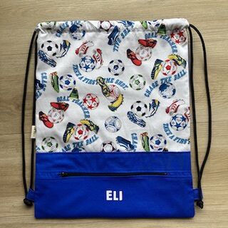Soccer, Personalised Swimming Bag